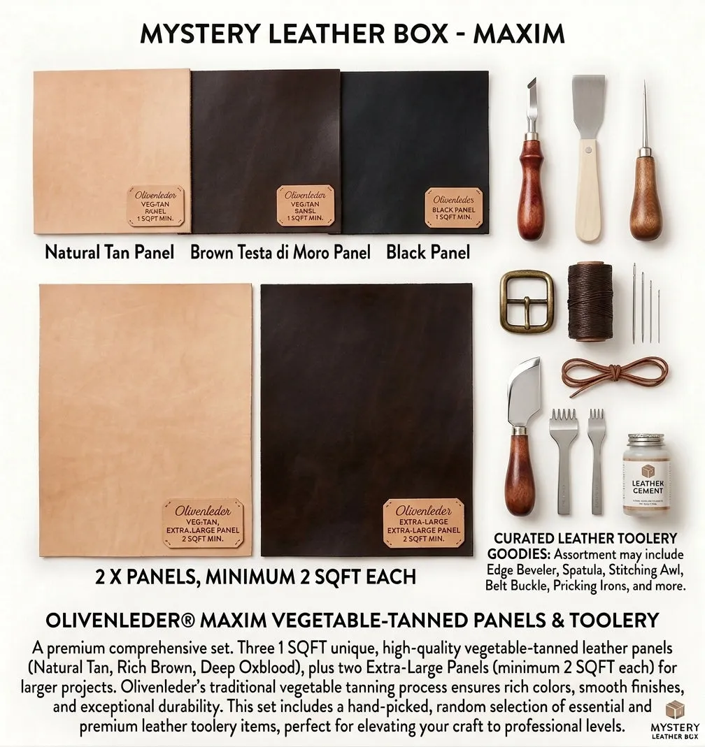 Leather House Mystery Leather Box leer Starter