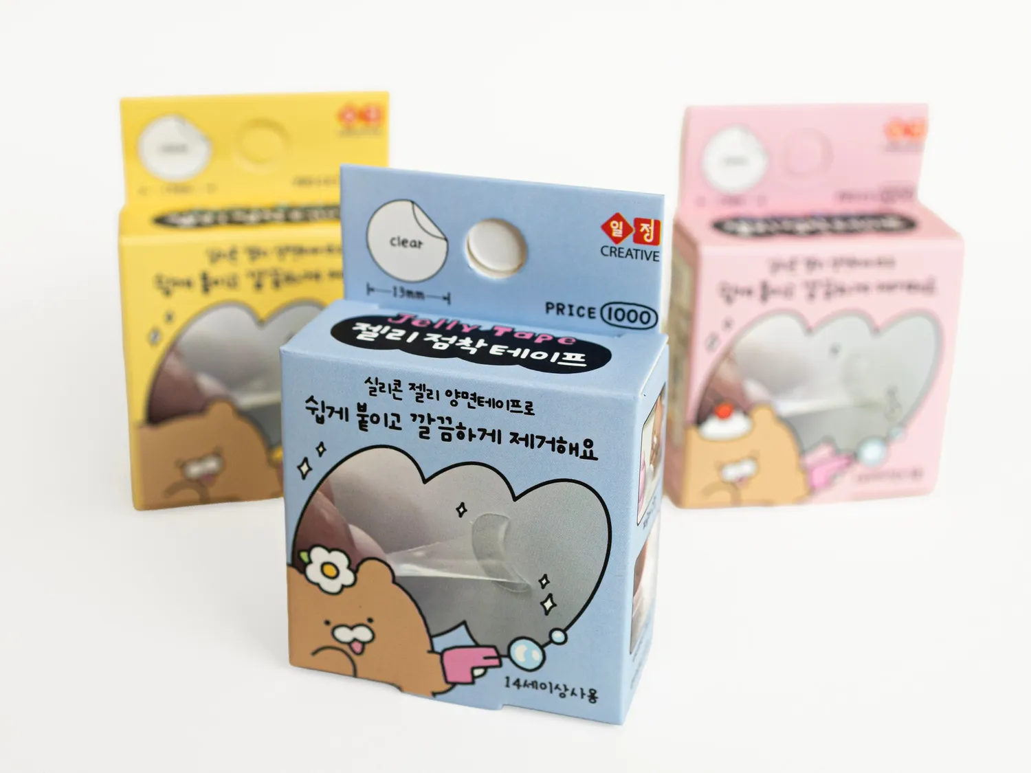 La Petite Epicerie Jelly Tape transparant 13 mm repositioneerbaar