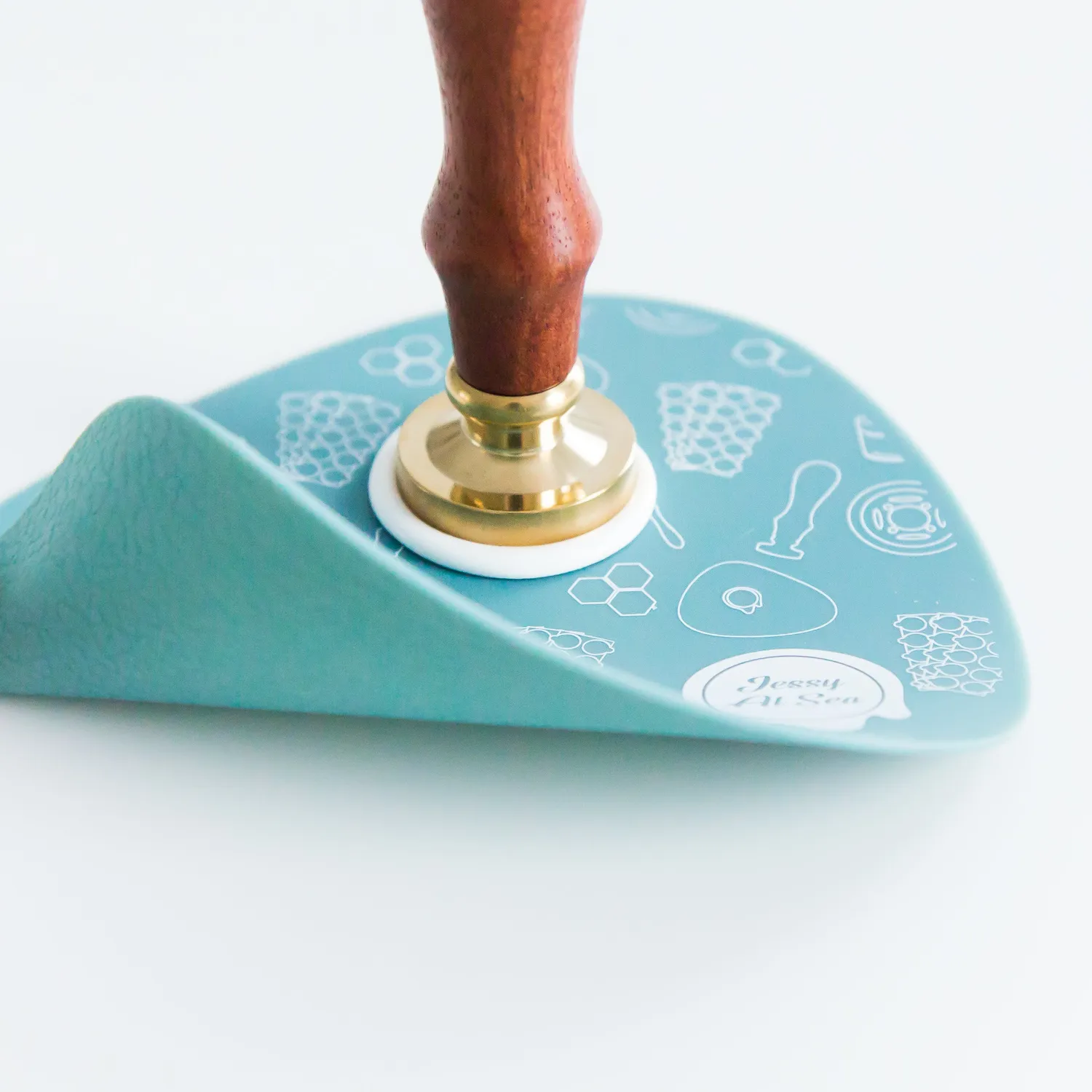 Jessy at Sea Wax Seal Mat zegelmat flexibel