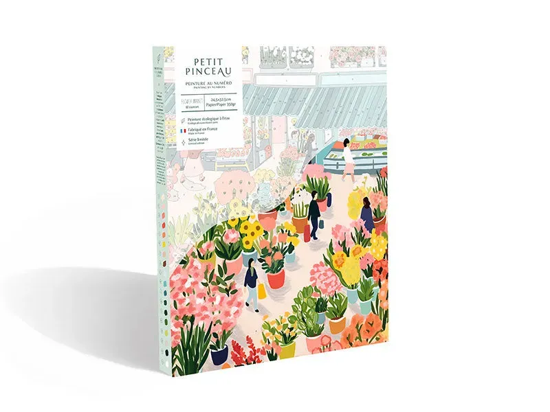 La Petite Epicerie Petit Pinceau Flower Market schilderen op nummer