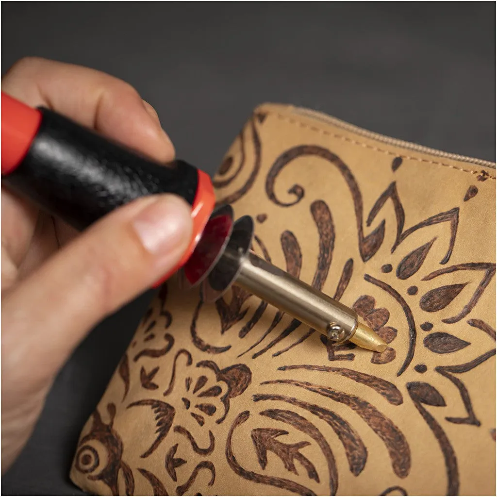Bijounique Pols- make-uptas clutch faux leather 21 cm