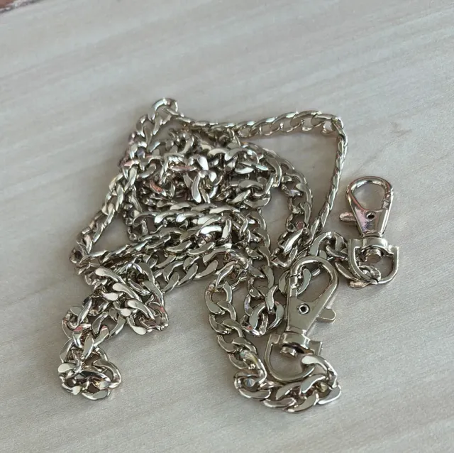 Leather House Chain ketting goud met musketonsluiting