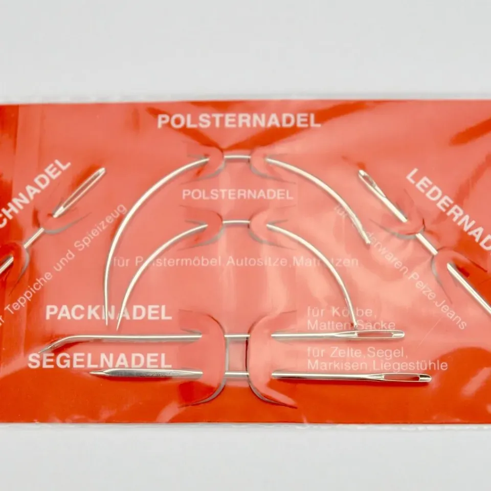 Leather House Set Leernaalden 55 stuks handnaaiset