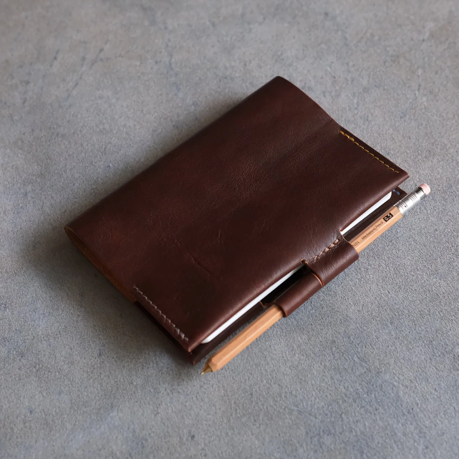 Leather House Maker Notebook Cover patroon PDF A6