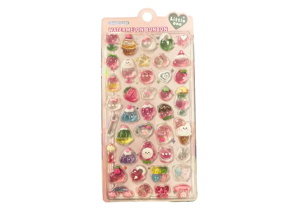La Petite Epicerie Desserts Kawaii watermelon bonbon 3D stickers pastel