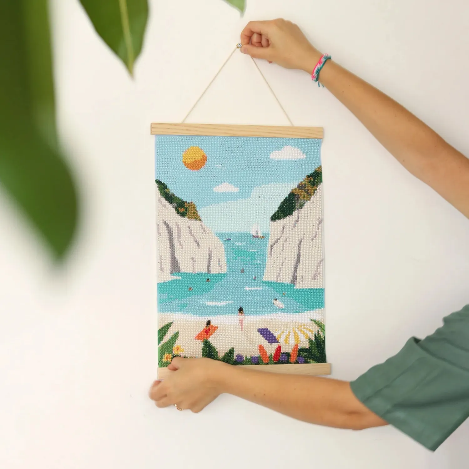 La Petite Epicerie Petit Diamond painting Stiniva Beach 30x40
