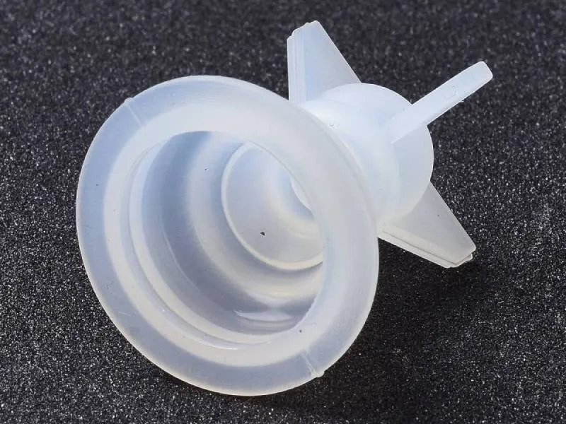 La Petite Epicerie siliconen mal pion 3,4 cm wit