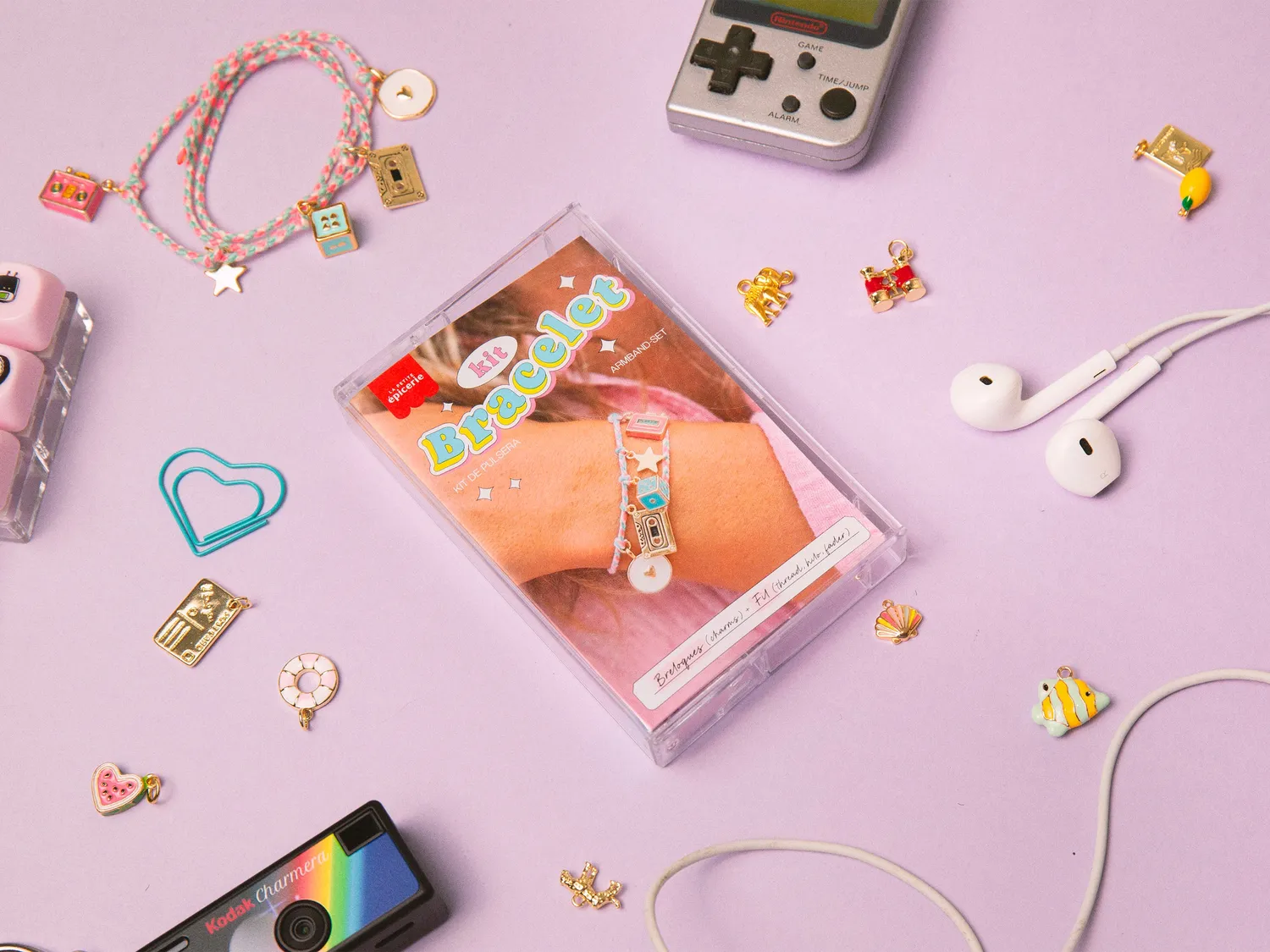 La Petite Epicerie Cassette Candy Vol 1 armband kit bedels