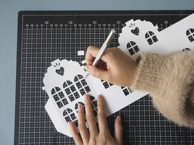 La Petite Epicerie kirigami knutselkit photophores 4 uur