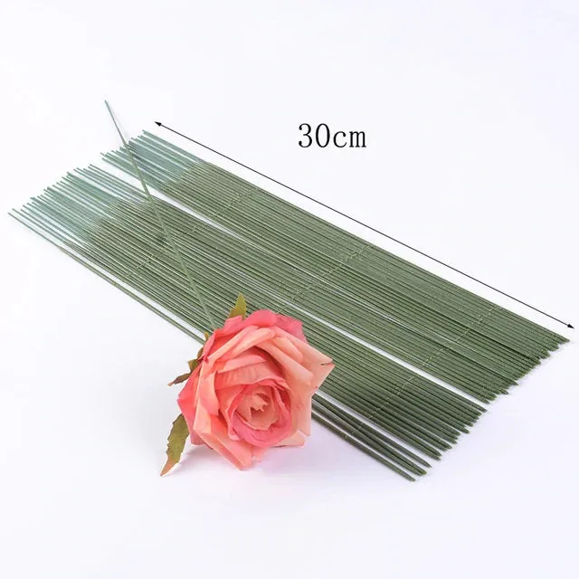 Bijounique Bloemstengels Groen 17 cm 15 Stuks
