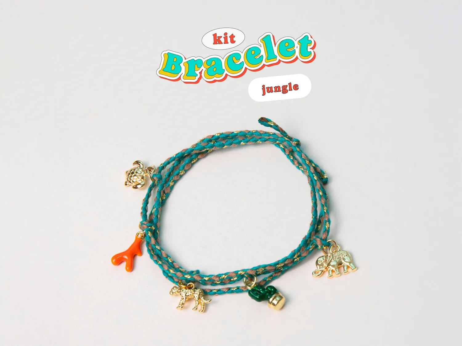 La Petite Epicerie Bracelets Cassettes armbanden kit 3 stuks zomer