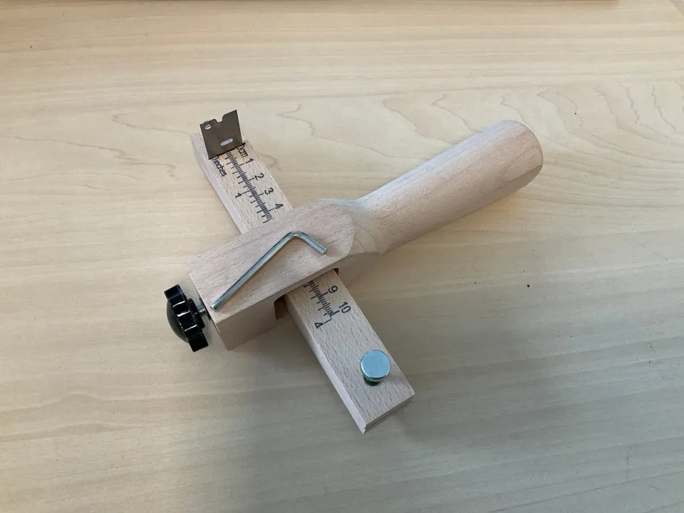 Leather House Adjustable Strap Cutter riemensnijder hout