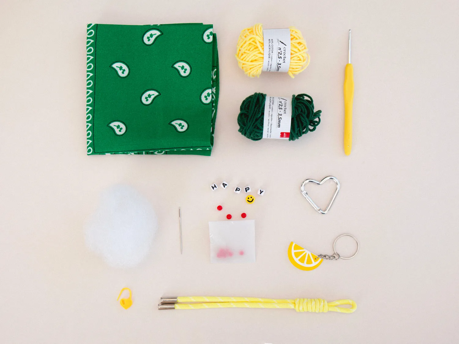 La Petite Epicerie Dolce Vita haakpakket bag charms beginners