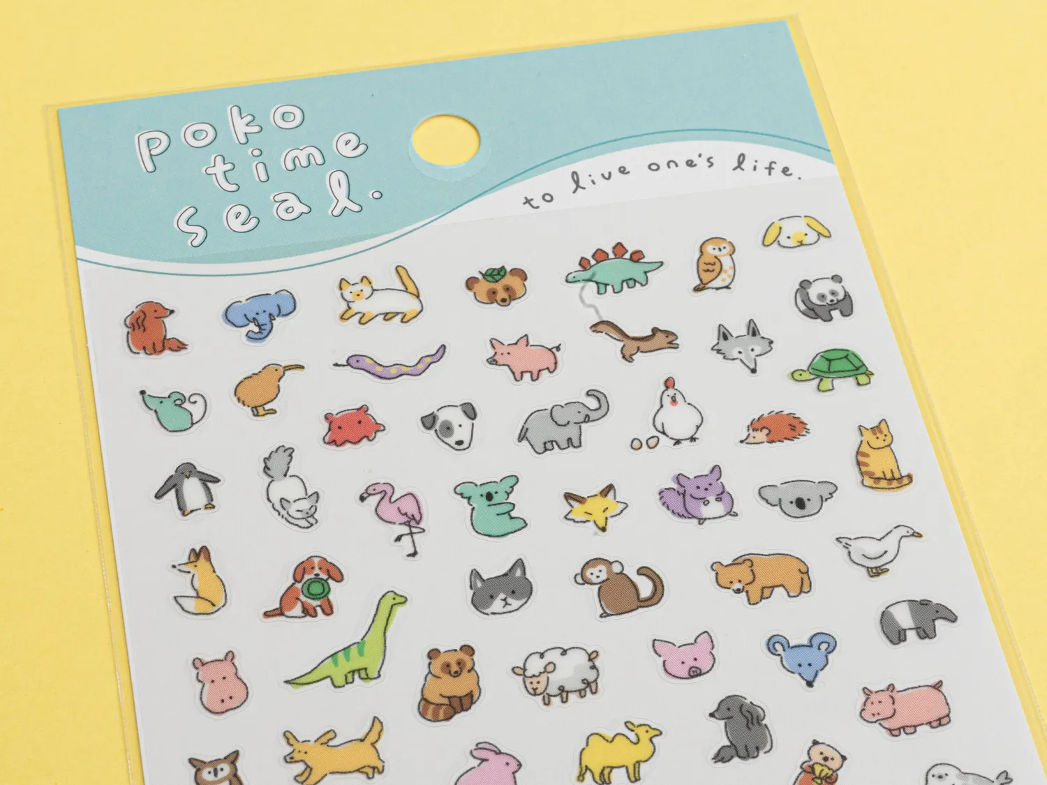 La Petite Epicerie Mini Dieren Stickers Schattig