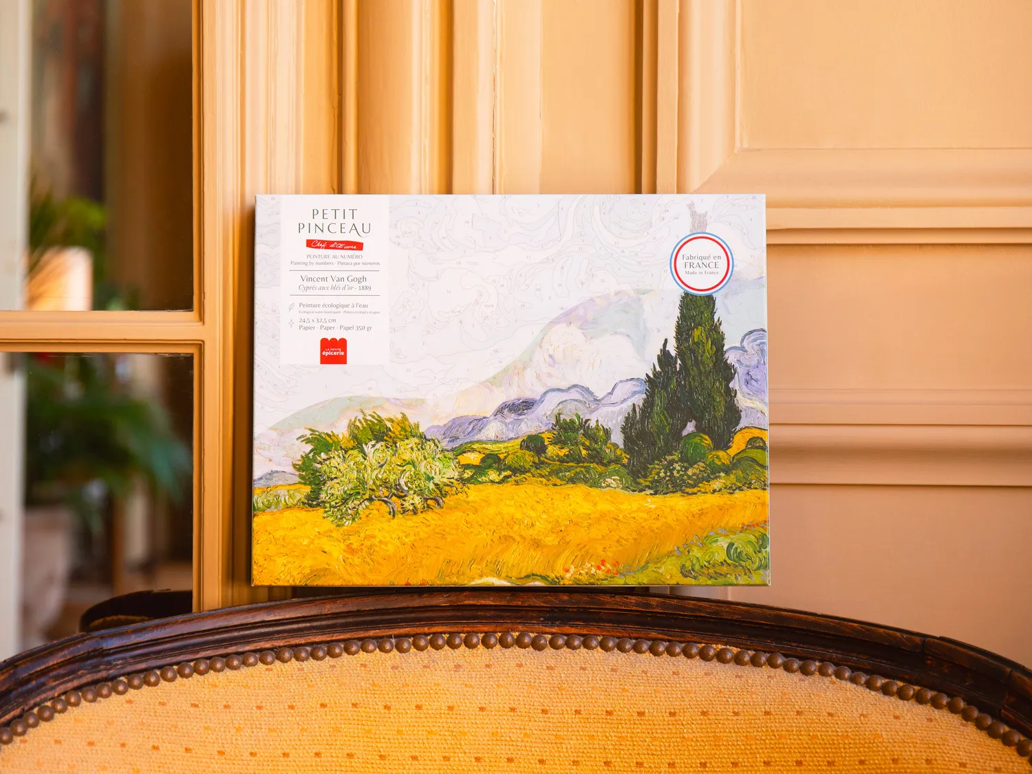 La Petite Epicerie Petit Pinceau Cyprès aux blés d'or schilderen op nummer