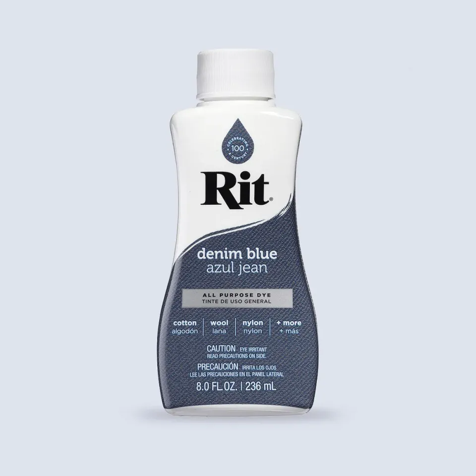 Rit All-Purpose Denim Blue textielverf vloeibaar indigoblauw