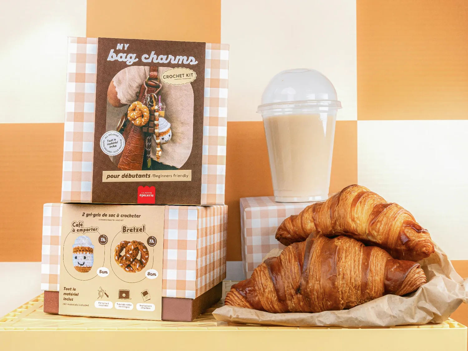 La Petite Epicerie Coffee Time haakpakket beginners sleutelhanger