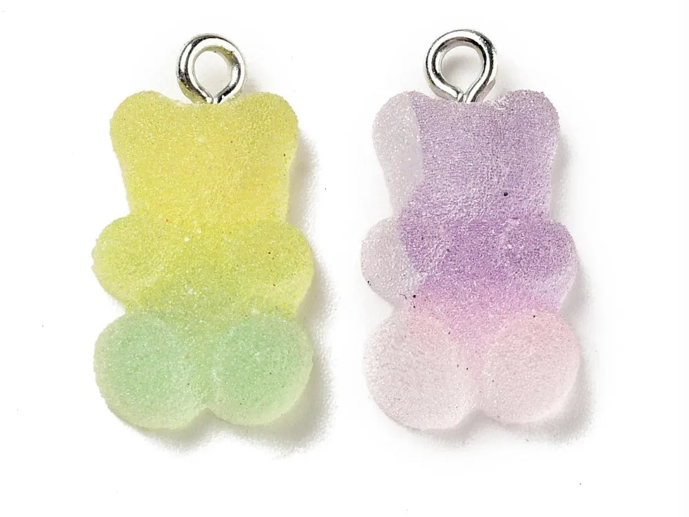 La Petite Epicerie Oursons bedels hars 20 mm multicolor 10 stuks