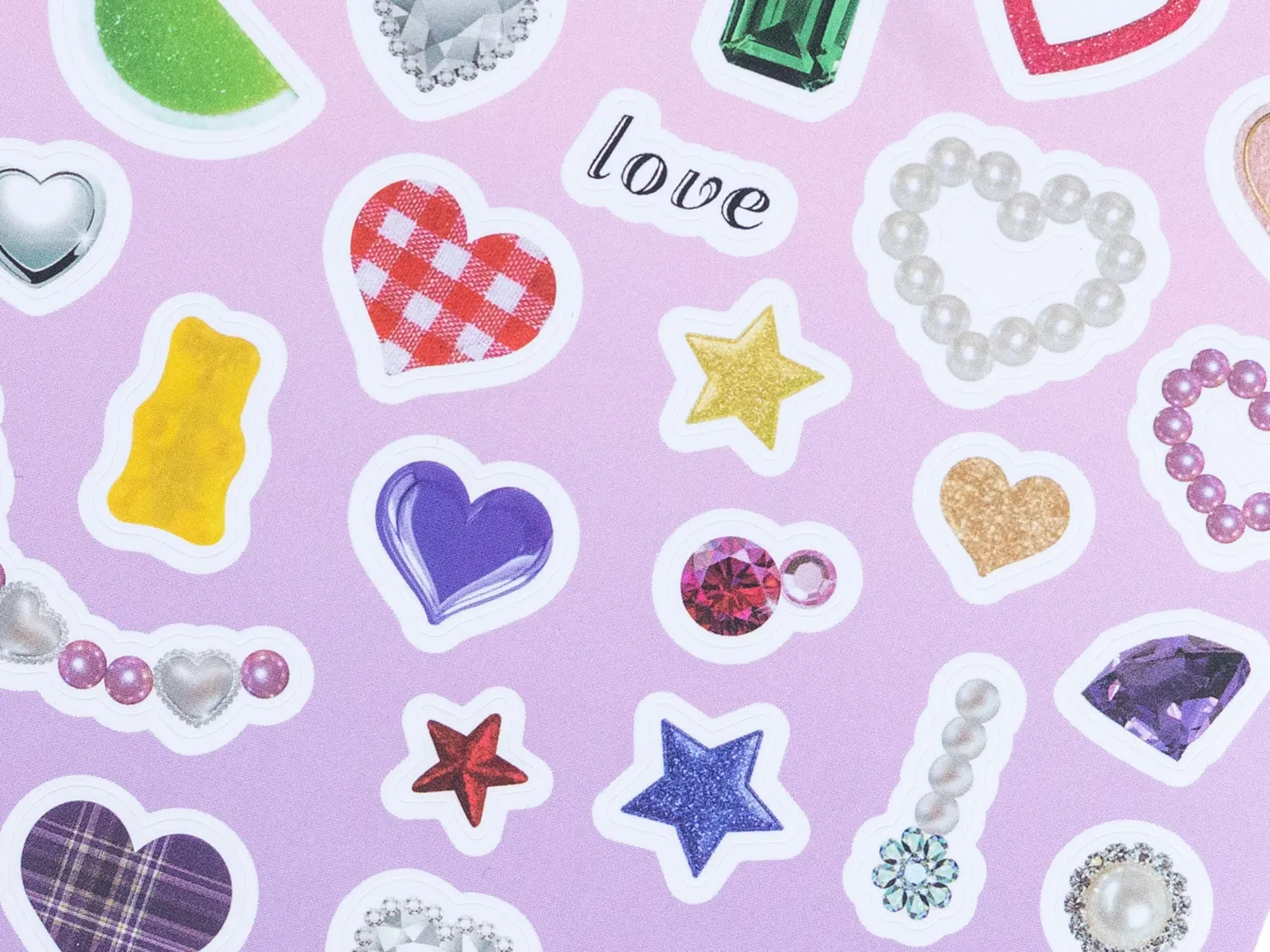 La Petite Epicerie Vintage Jewel stickers vrolijk gekleurd