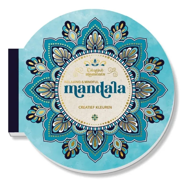 Creative Moments Relaxing Mandala kleurboek goudfoile