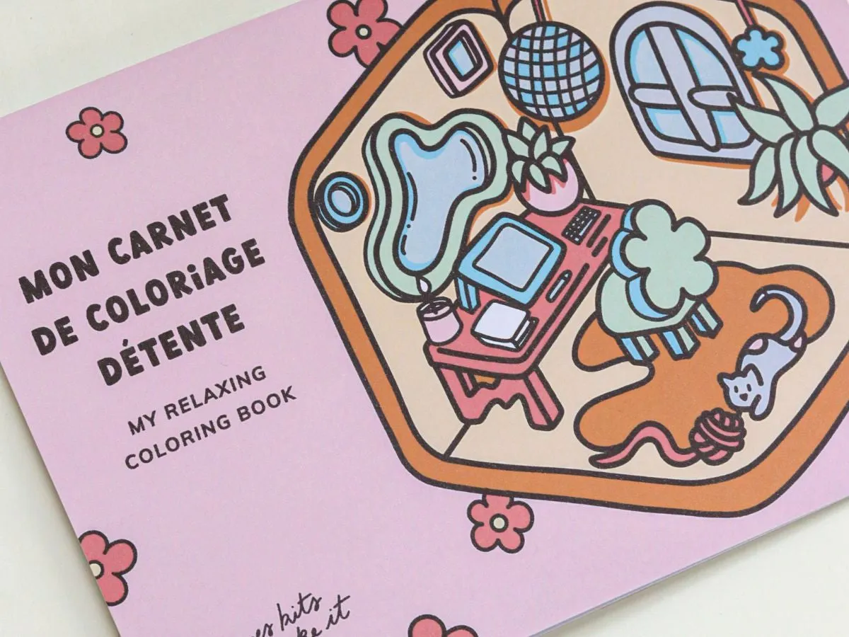 La Petite Epicerie Mon Carnet Coloriage kleurboek ontspanning