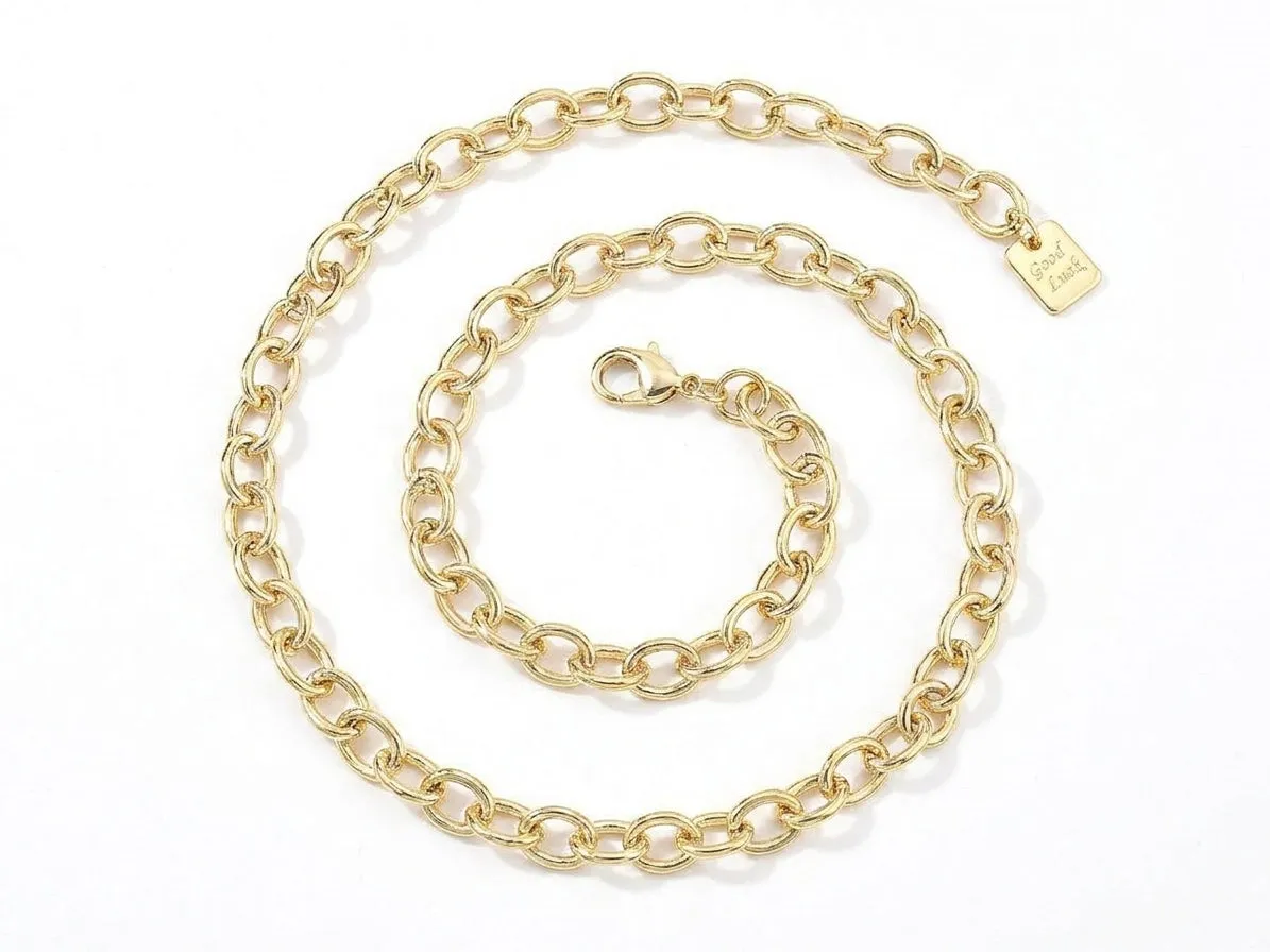 La Petite Epicerie Good Luck ketting goud 61,8 cm