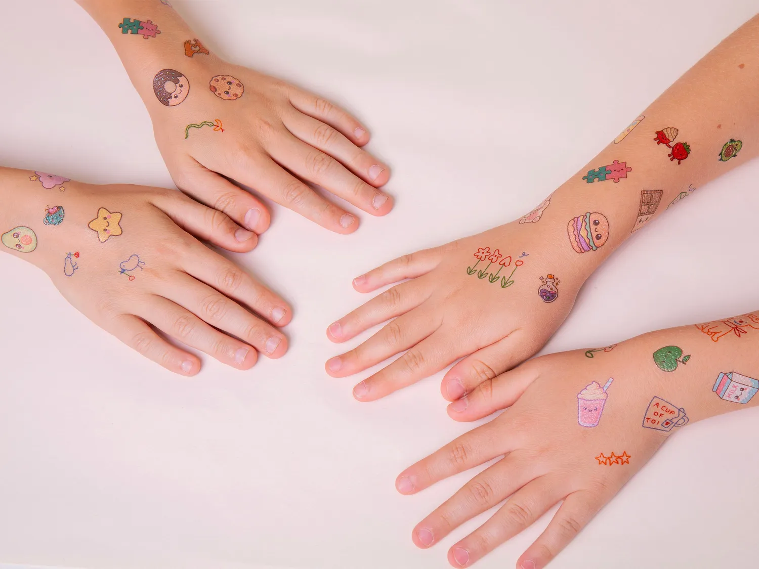 La Petite Epicerie x Samuel Eckert plaktattoos 40 stuks flashy