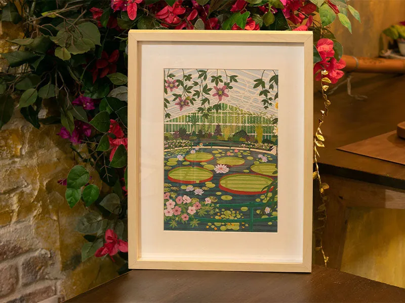 La Petite Epicerie Petit Pinceau Waterlily Glasshouse verfset op nummer