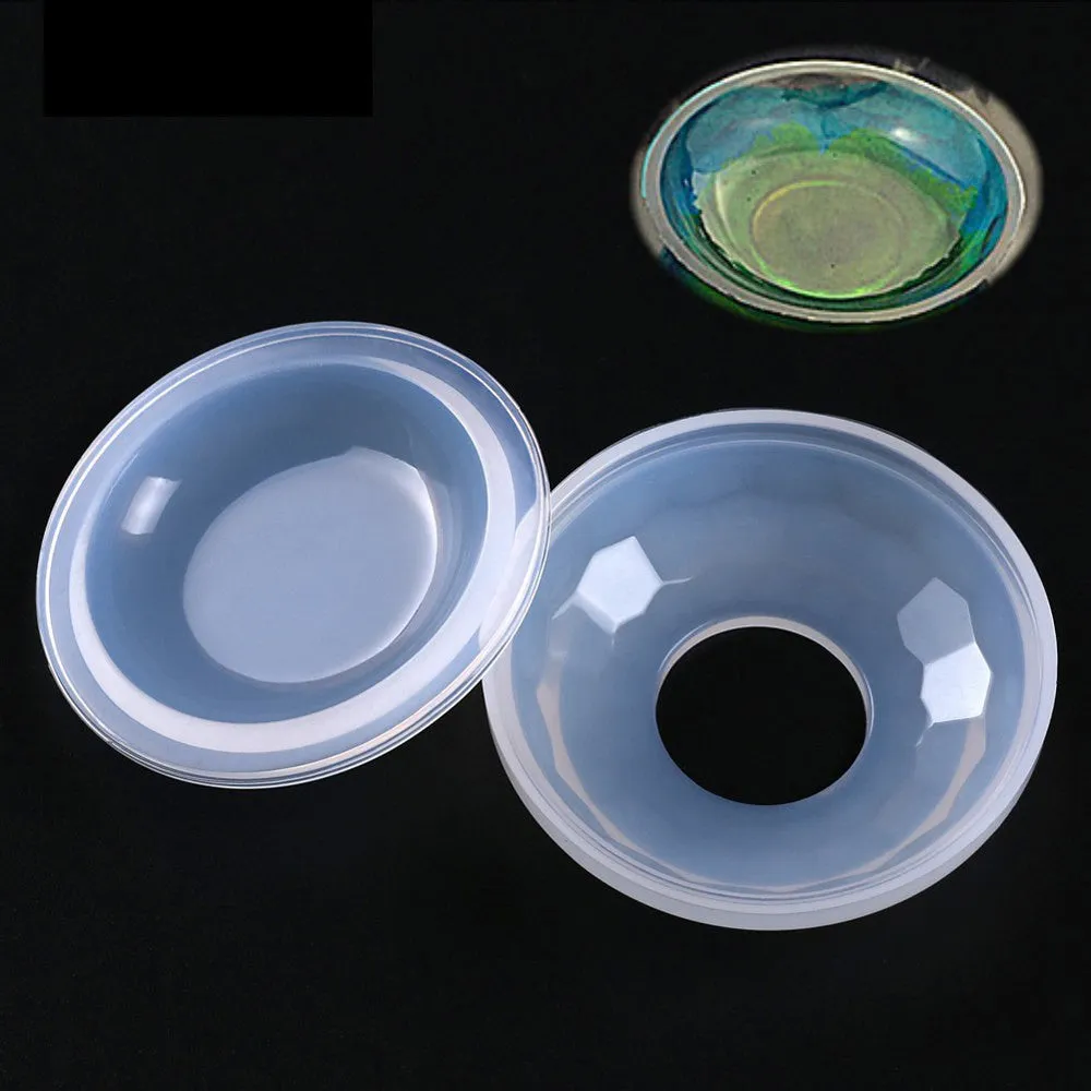 Bijounique 78 schaaltje gietmal siliconen 6cm 2-delig