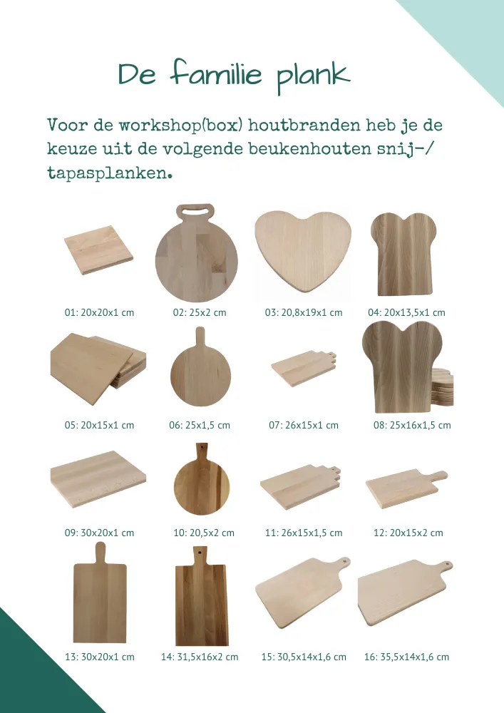 Astrid Brouwers Workshopbox houtbranden huren 5-30 personen