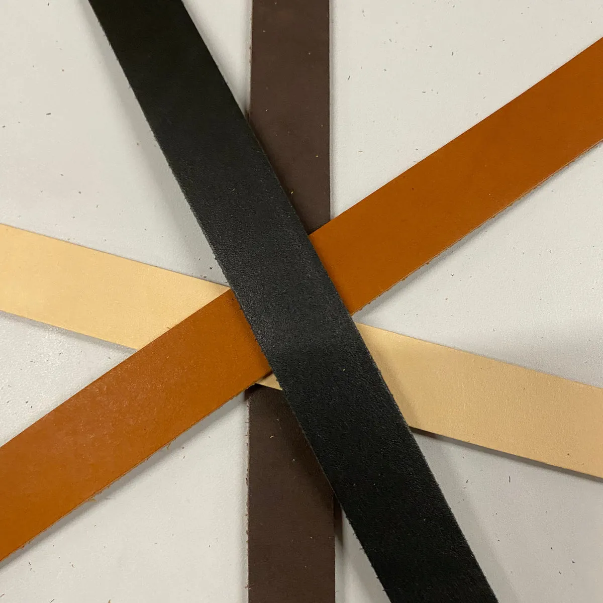 Leather House Riemstrook Rundtuigleer 3mm