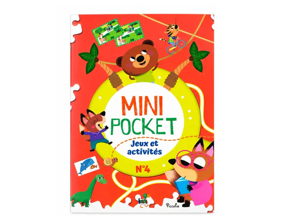 La Petite Epicerie Mini Pocket activiteitenboekje nr 4 dieren