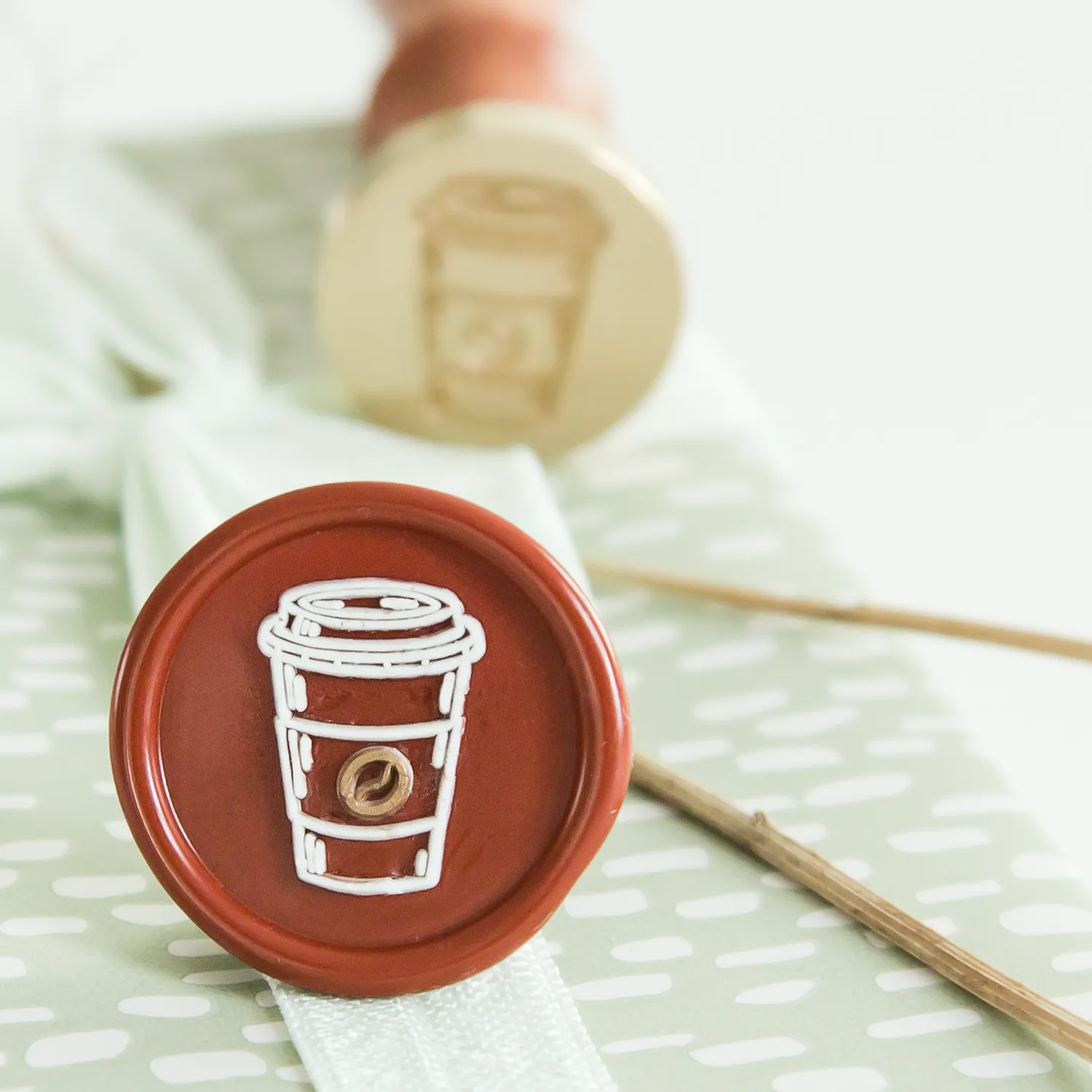Jessy at Sea Coffee Cup lakstempel 25 mm herfst