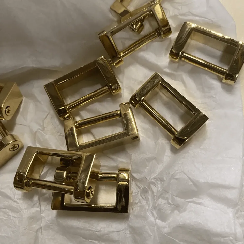 Leather House Handvat bevestiger Gold 20 mm schroef per stuk