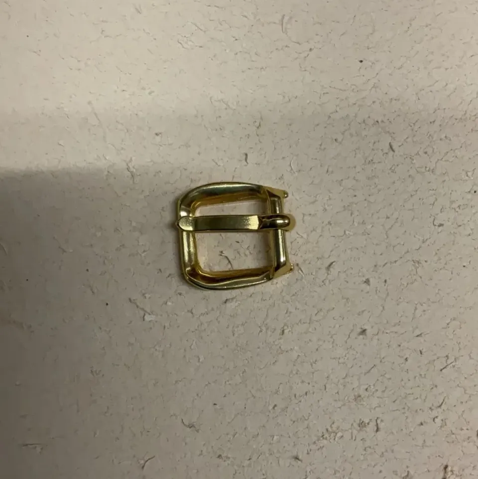 Leather House gesp goud 10 mm klein goudkleurig