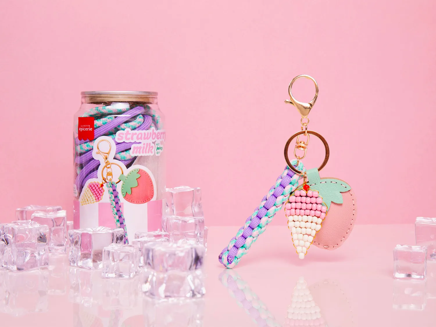 La Petite Epicerie Pshiiit Strawberry Milk tashanger blikje DIY