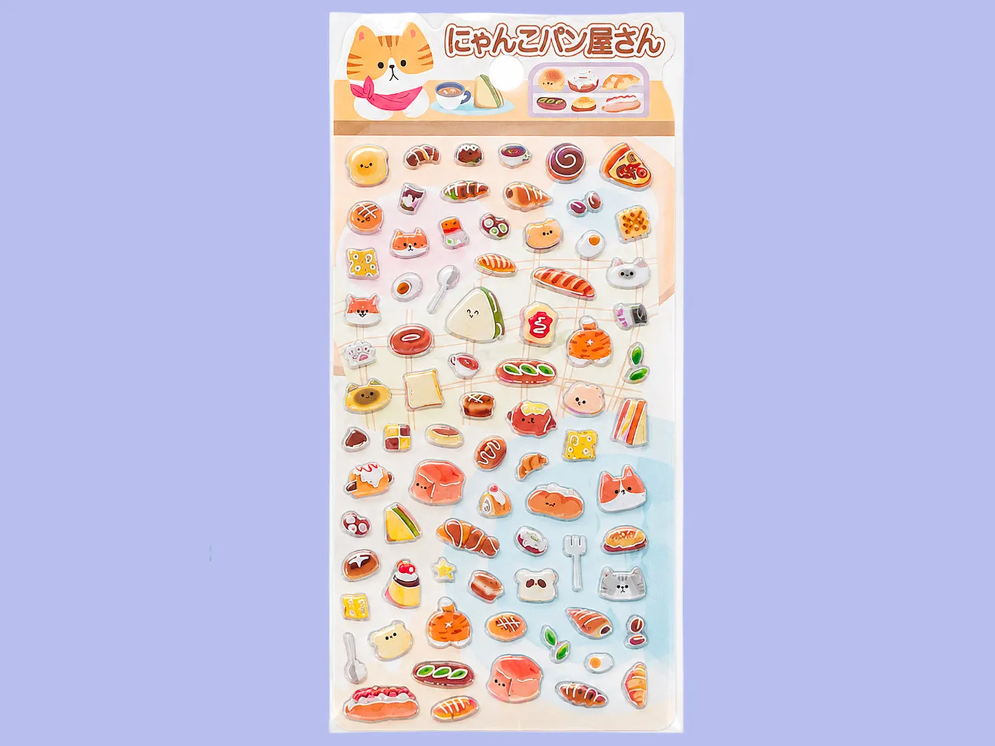 La Petite Epicerie Koreaanse 3D stickers viennoiserie