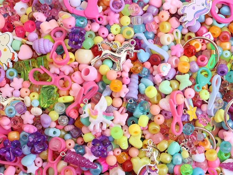 La Petite Epicerie kralenmix Licorne 80 gram met elastiek