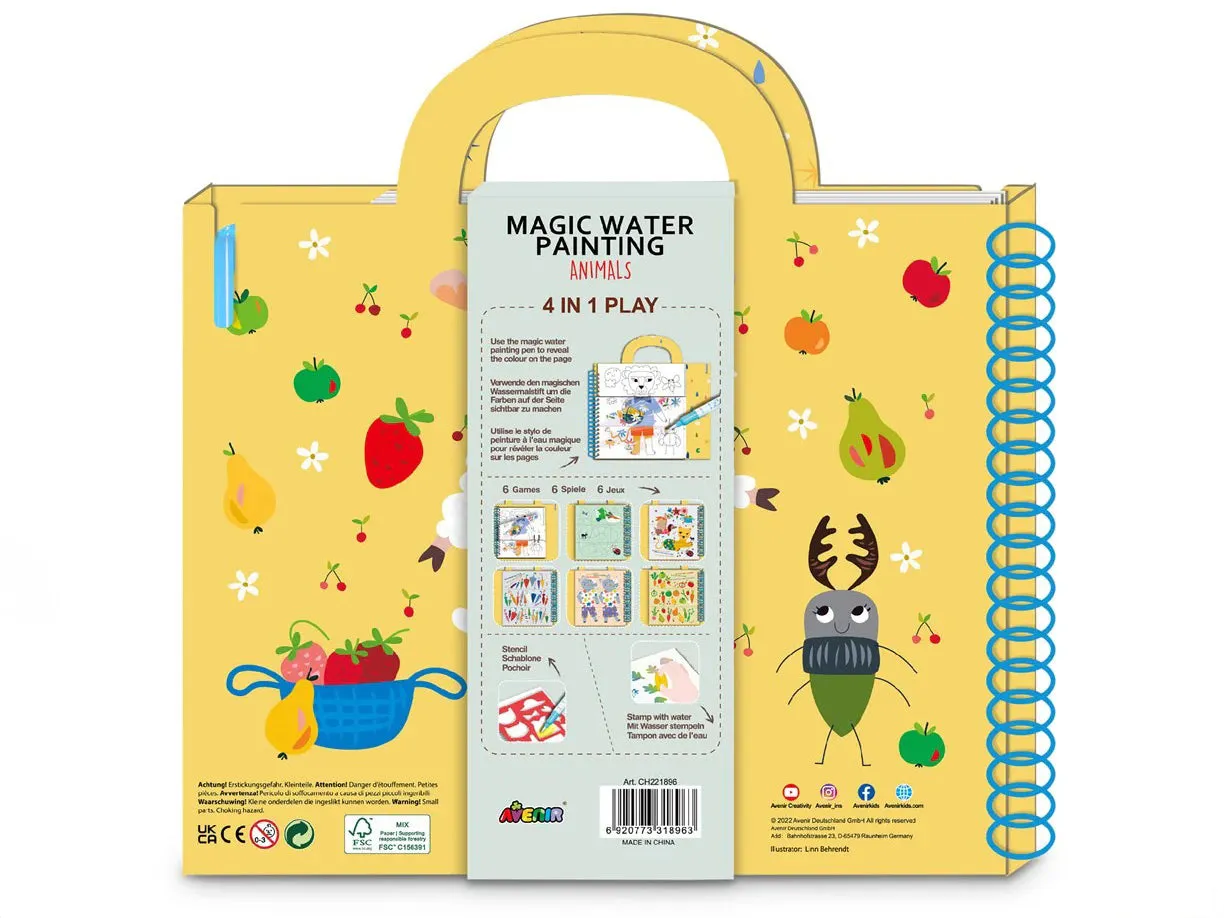 La Petite Epicerie magisch kleurboek bosdieren met pen