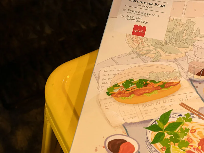 La Petite Epicerie Petit Pinceau Vietnamese Food schilderen op nummer