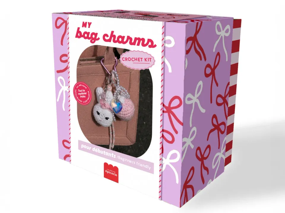 La Petite Epicerie Glam Pink haakkit tashangers roze