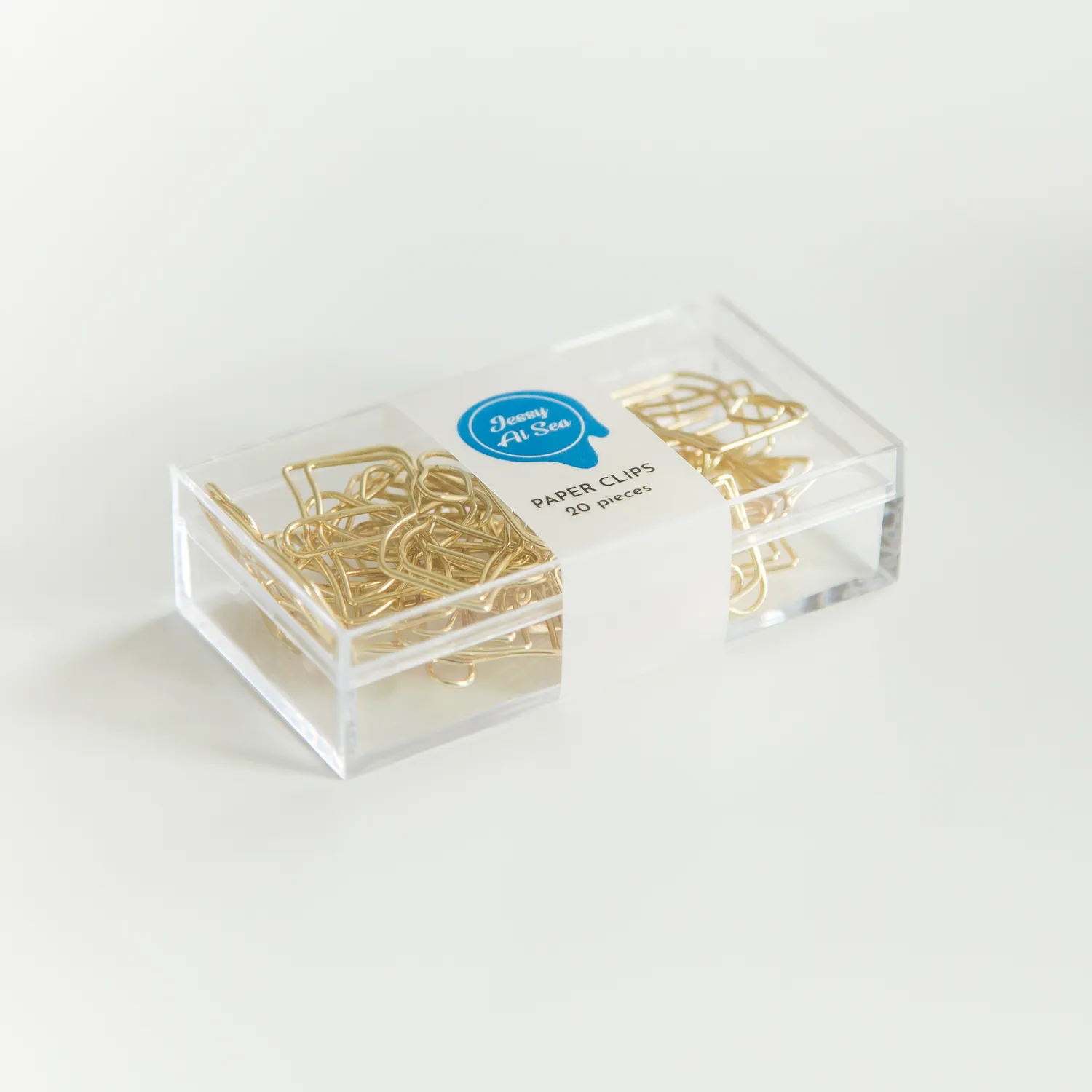 Jessy at Sea Book paperclips goud 20 stuks