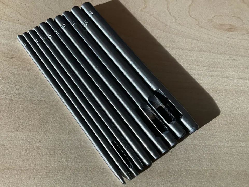 Leather House Precision Steel holpijp staal per stuk