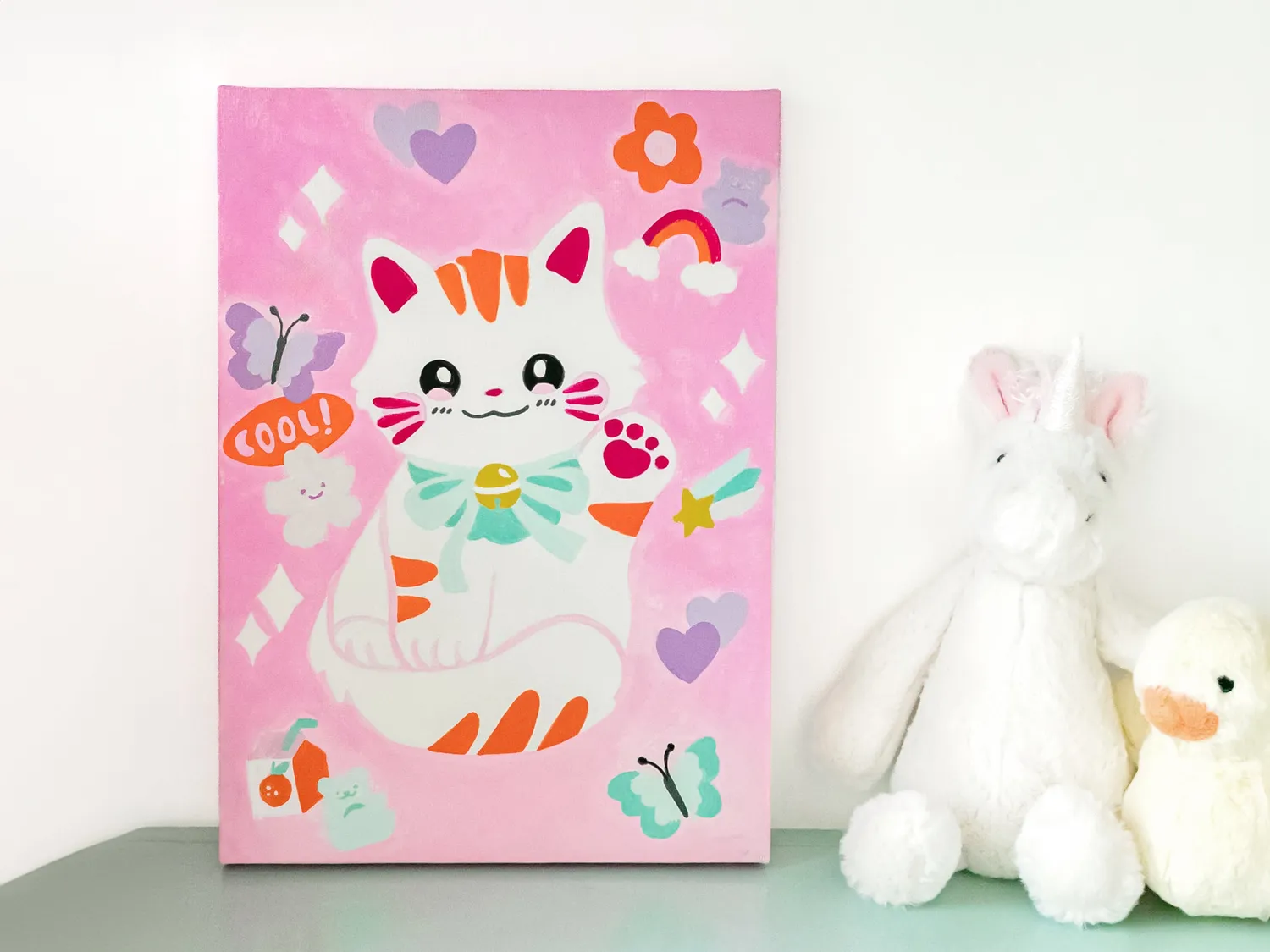 Petit Pinceau Kids Maneki Neko Schilderen op Nummer