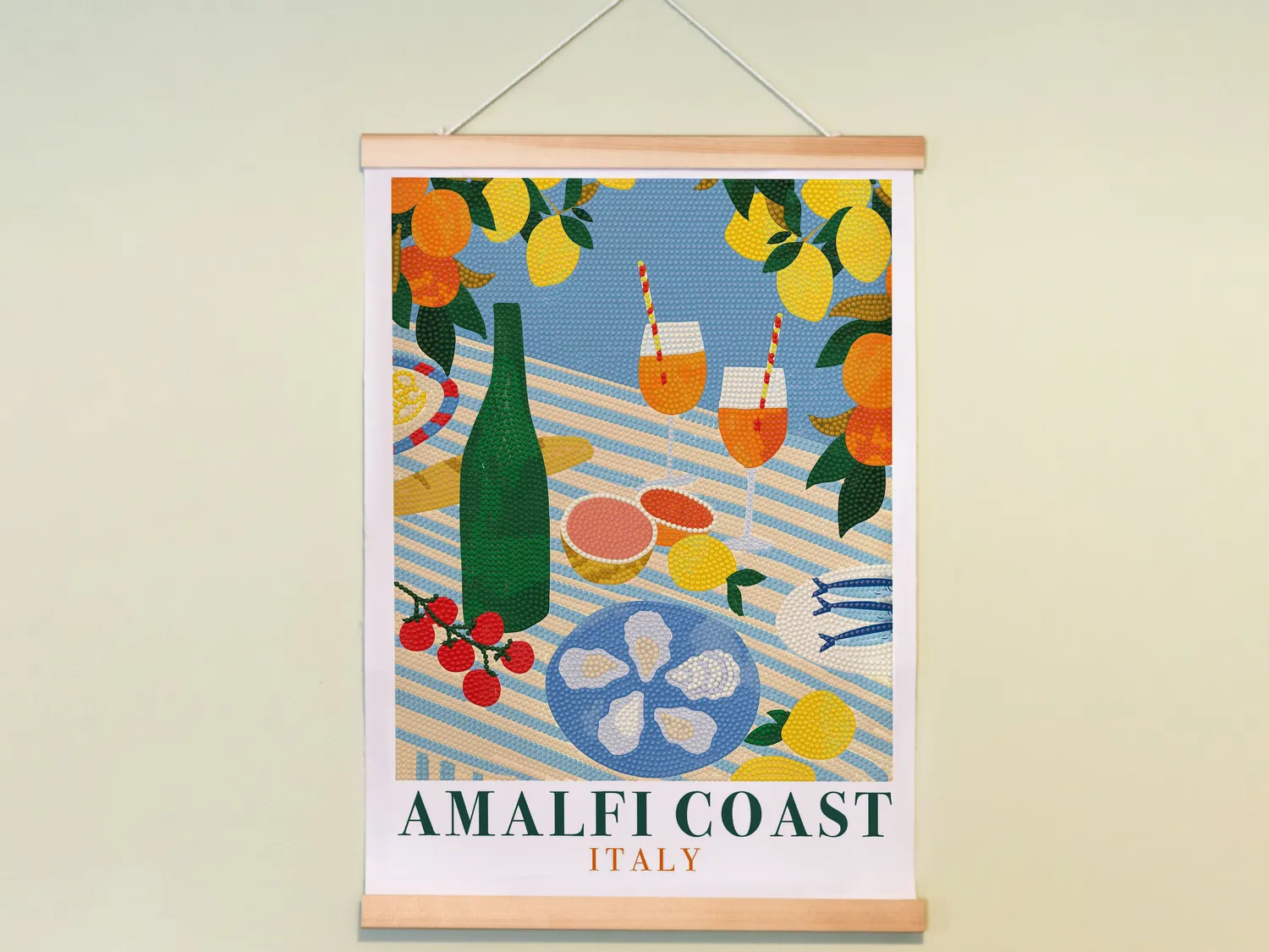 La Petite Epicerie Petit Diamond Amalfi Coast diamond painting