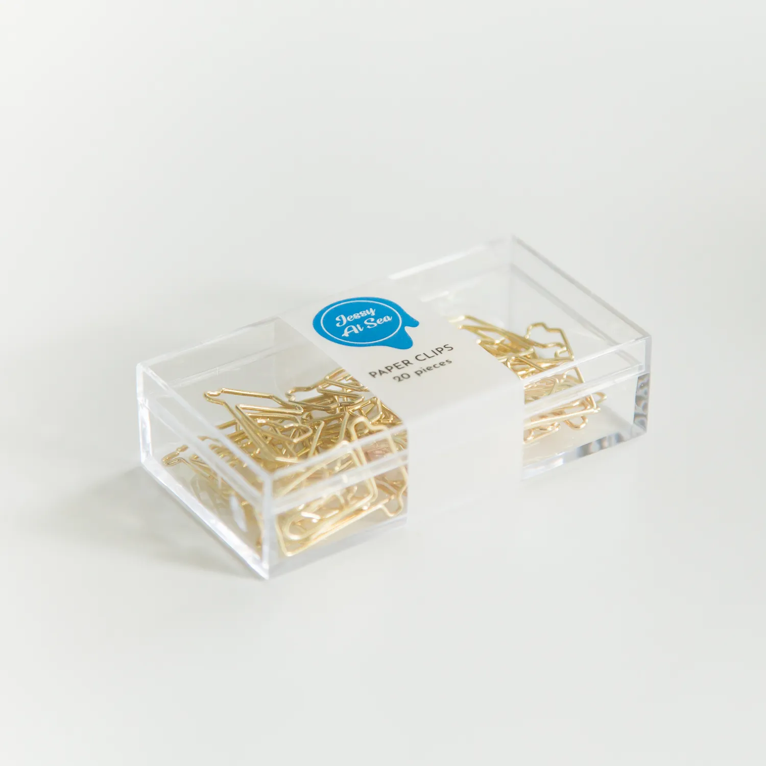 Jessy at Sea Coffee Cup paperclips goud 20 stuks