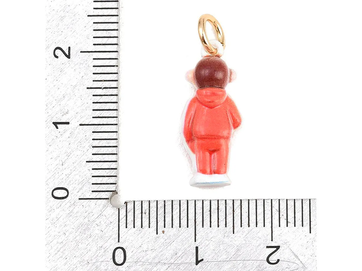 La Petite Epicerie Bedel Aap Rood Goud 9,5 mm