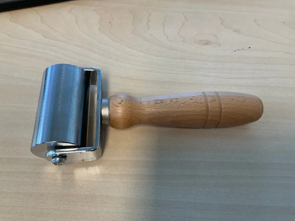 Leather House Edge Creaser Large roller 170mm leer