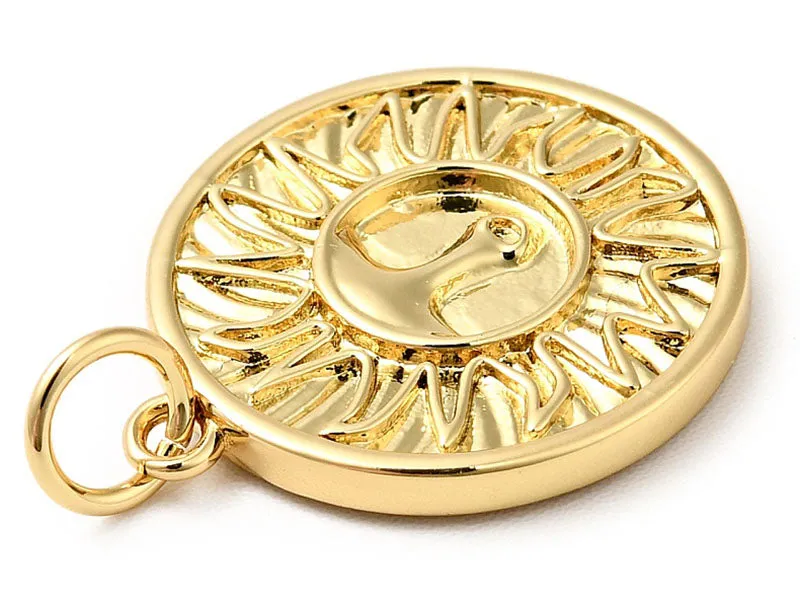La Petite Epicerie Soleil Ethnique hanger goud 18 mm