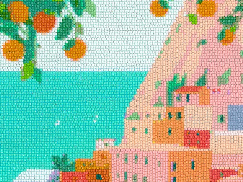 La Petite Epicerie Petit Diamond Positano diamond painting